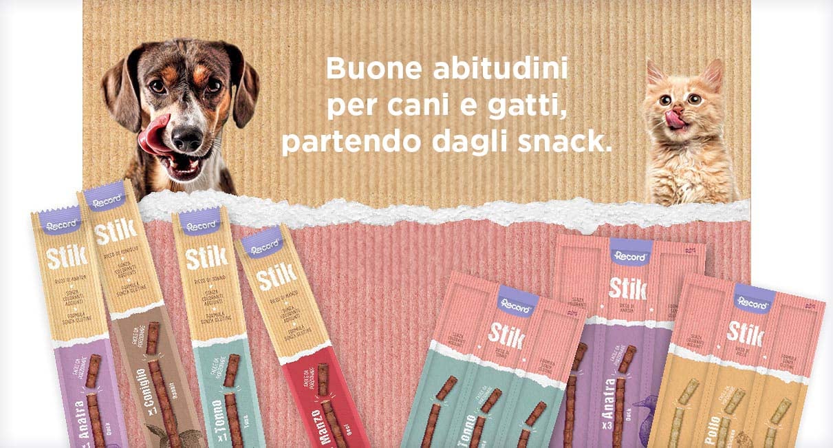 Snack per cani e gatti